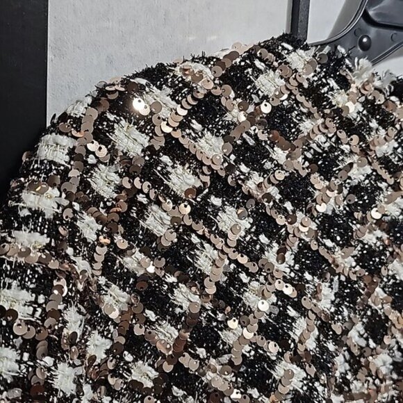 Le Superbe Monte Carlo Sequined Button Jacket Size 6 - Picture 9 of 10